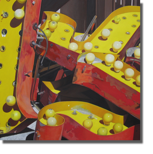 What Happens In Vegas 3 (2010)
70 x 70 cm
oil on canvas
(Sold)